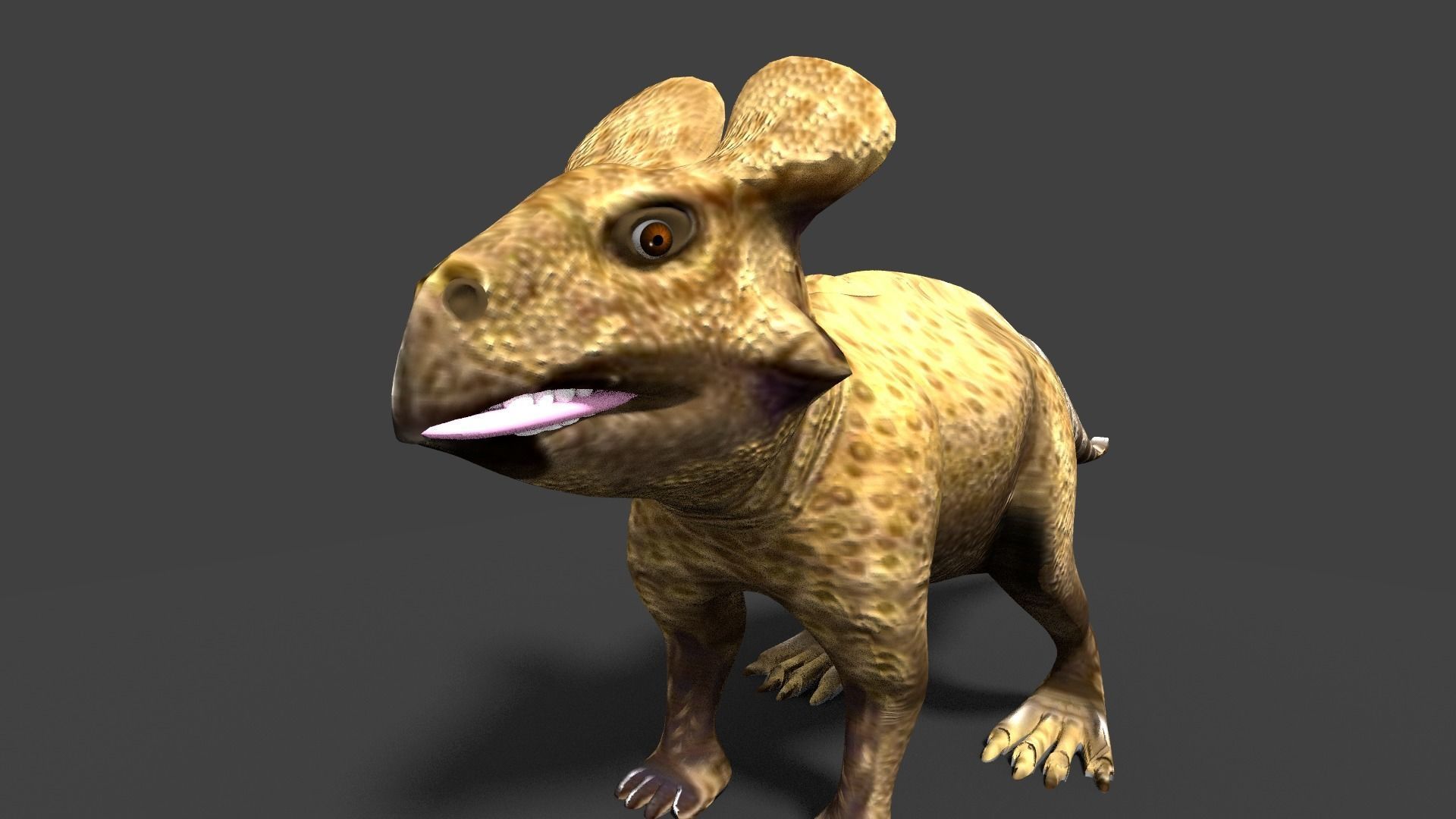 protoceratops dinosaur 3D model_3