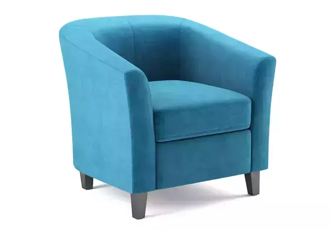 Preston Fabric Club Chair Christopher Knight Home