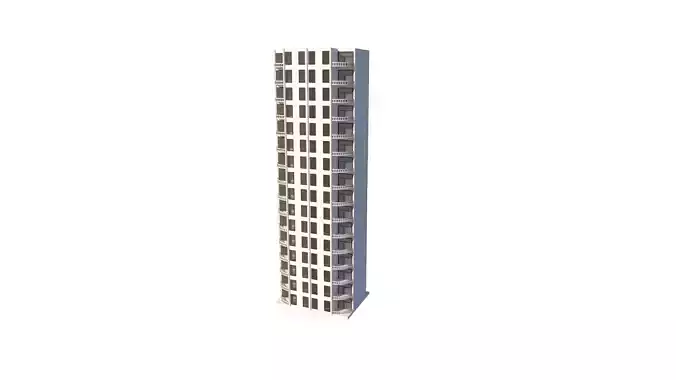 Basic Skyscraper  3D model