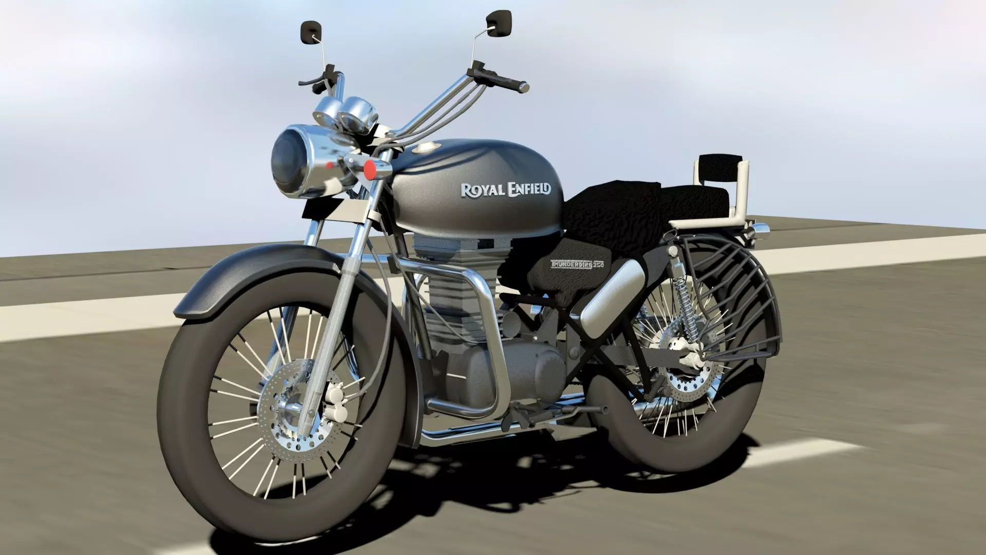 Royal Enfield Bullet 3D model