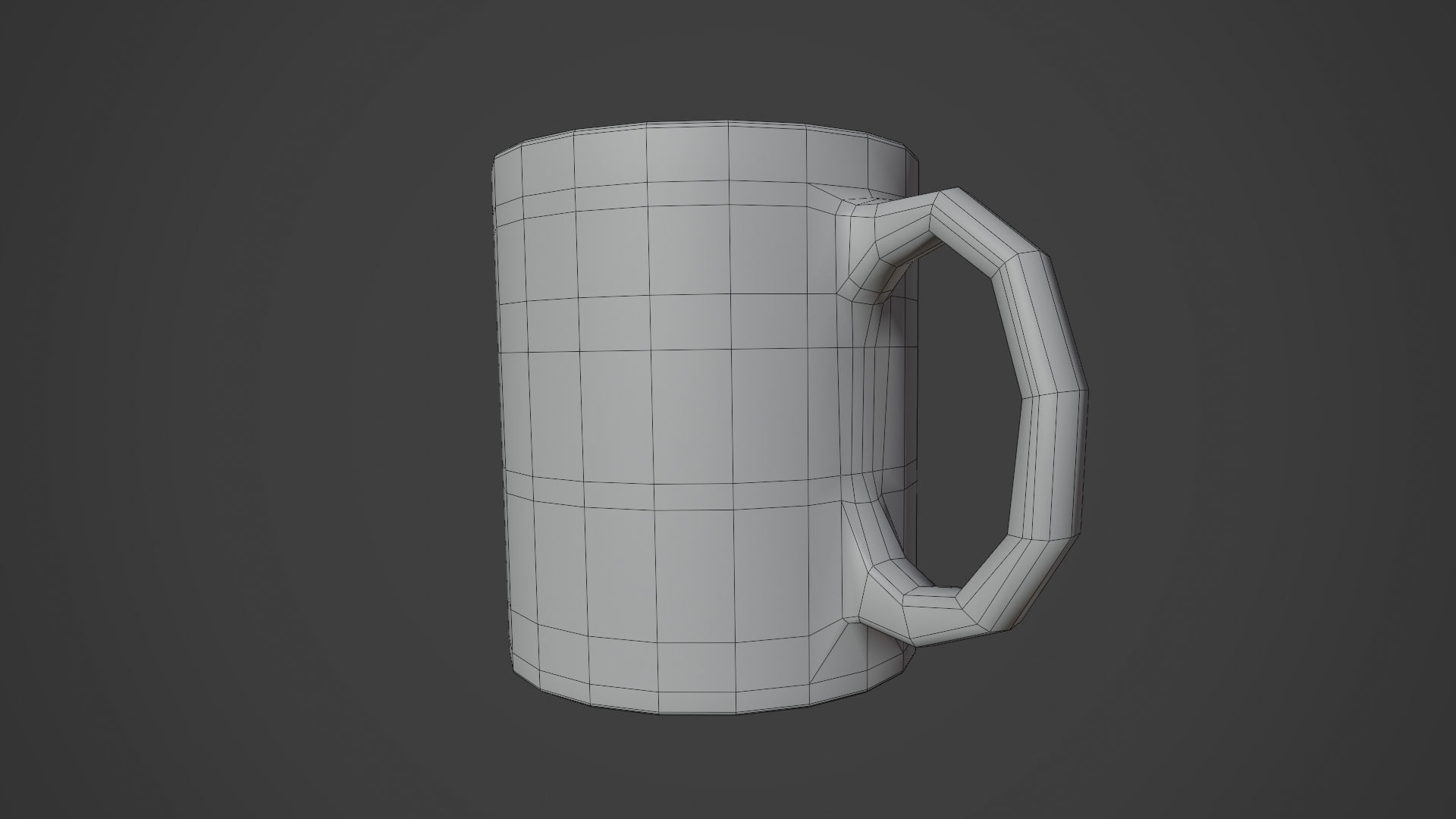 Coffee Tea Mug with funny inscription 3D model_7