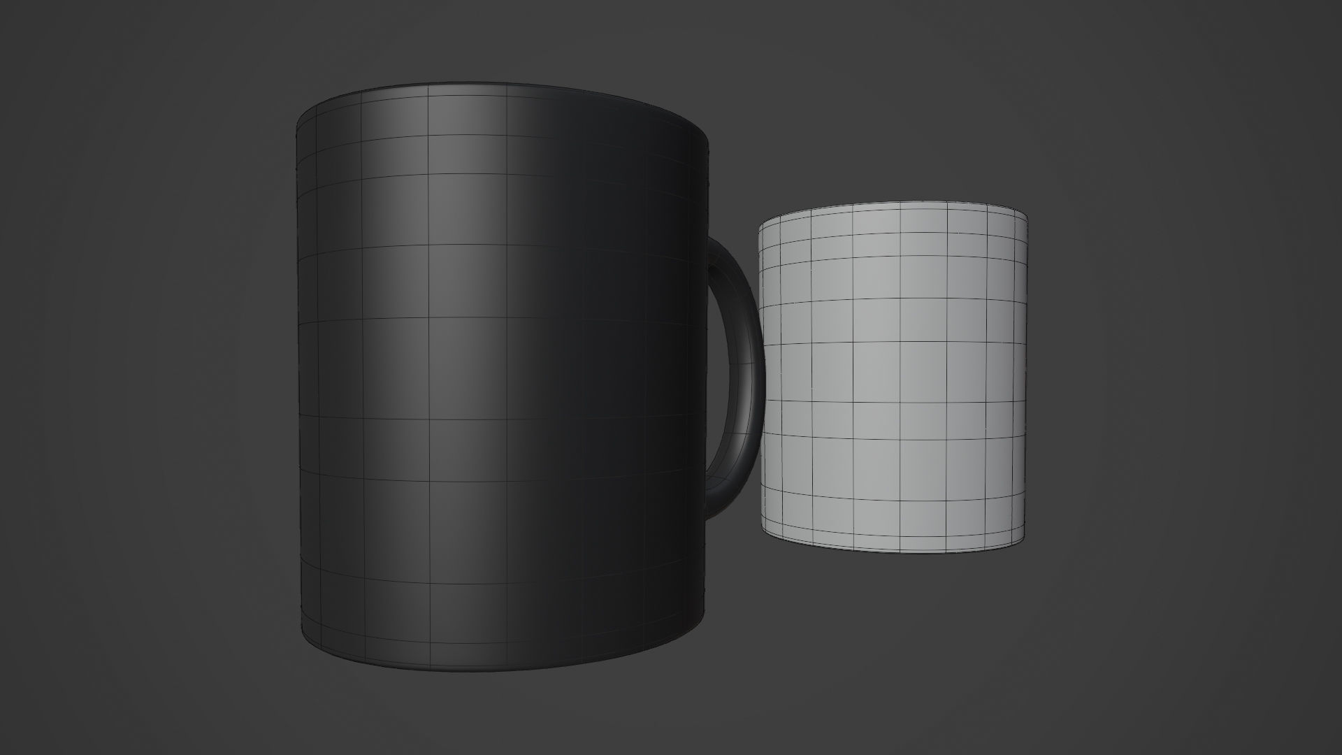 Coffee Tea Mug with funny inscription 3D model_10