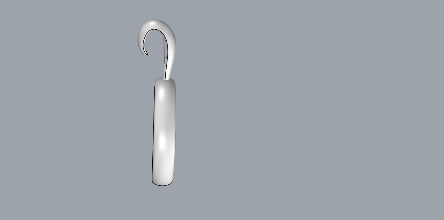 Cute Rabbit Ears Ring 3D print model_10