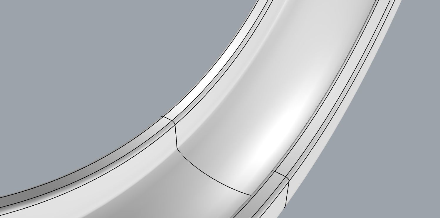 Cute Rabbit Ears Ring 3D print model_20