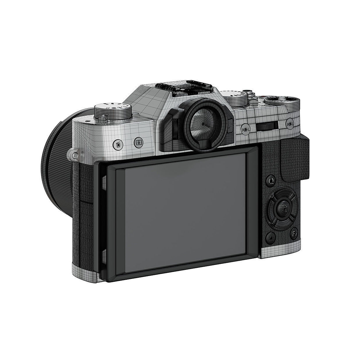 Fujifilm Tx-10 BLENDER 3D Model Cycles 3D model_3