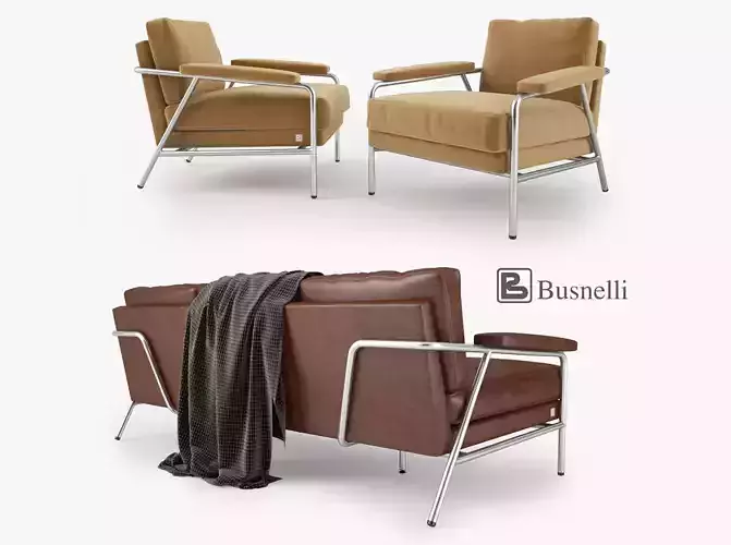 Busnelli Carpe Diem Sofa and Chair