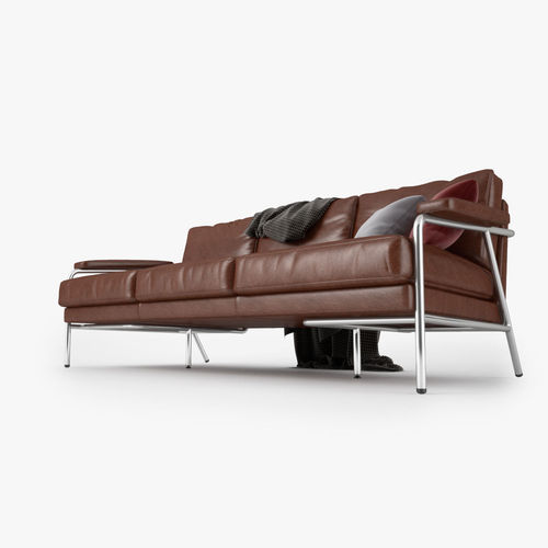 Busnelli Carpe Diem Sofa and Chair 3D model 2