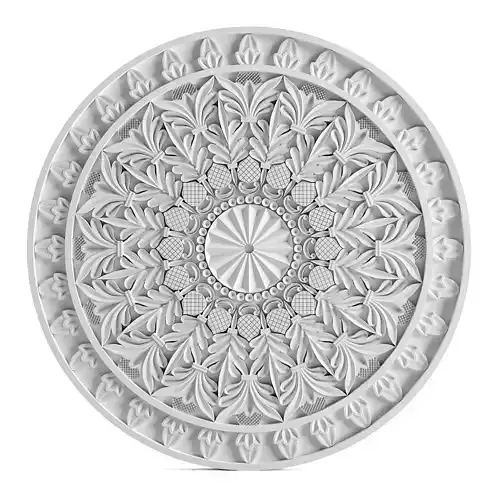 Rosette ornament