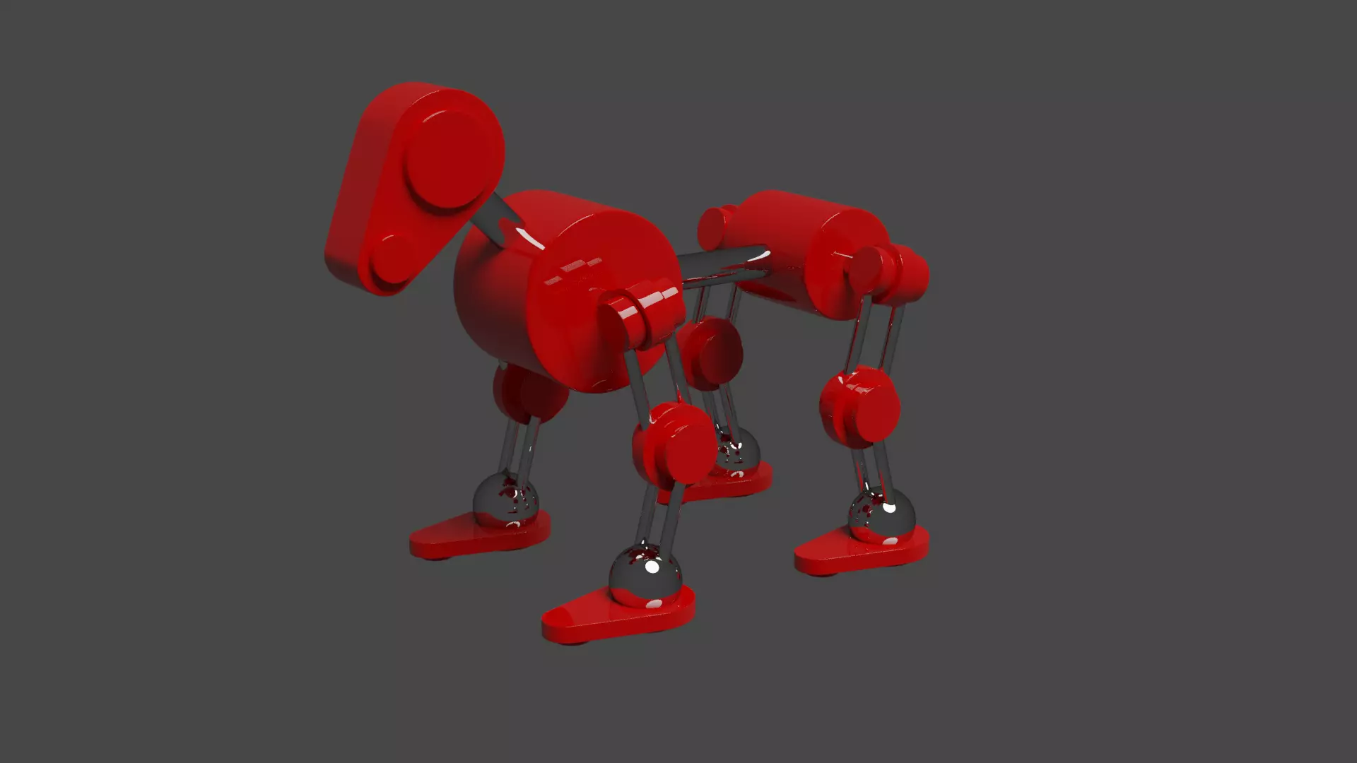 Robot Dog 3D model_0