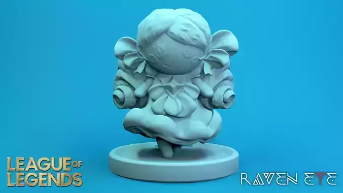 Gwen - League of legends - STL - 3D Print 3D print model 3D print model