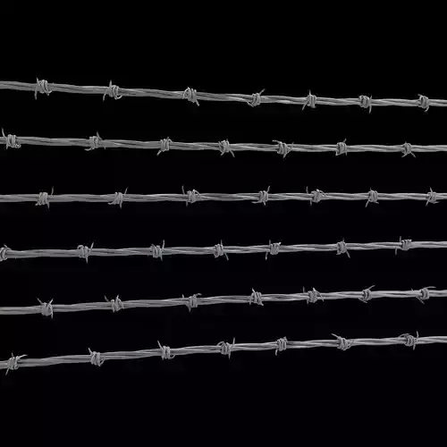 barbed wire high detailed