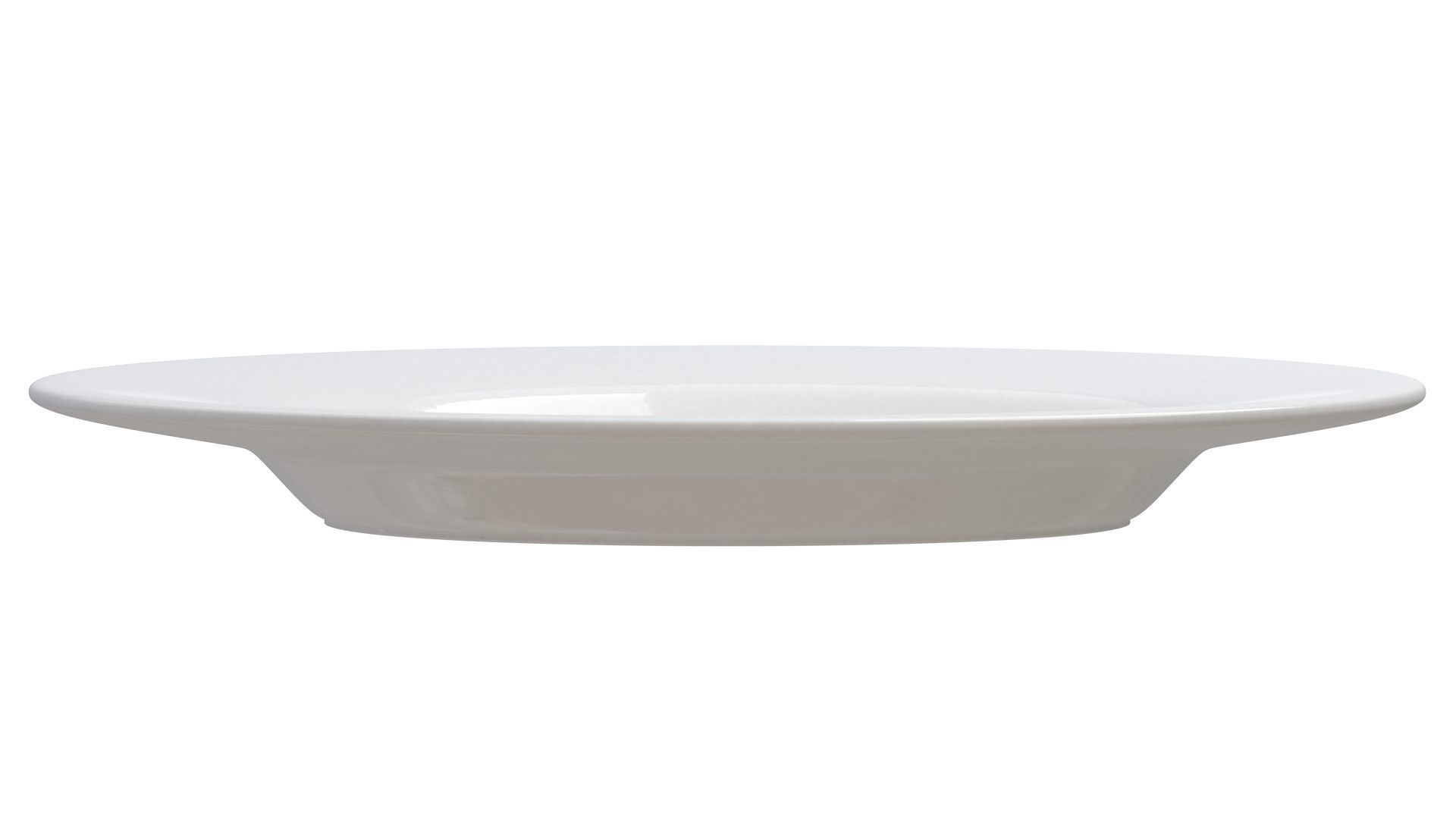 Empty Plate 3D model_2