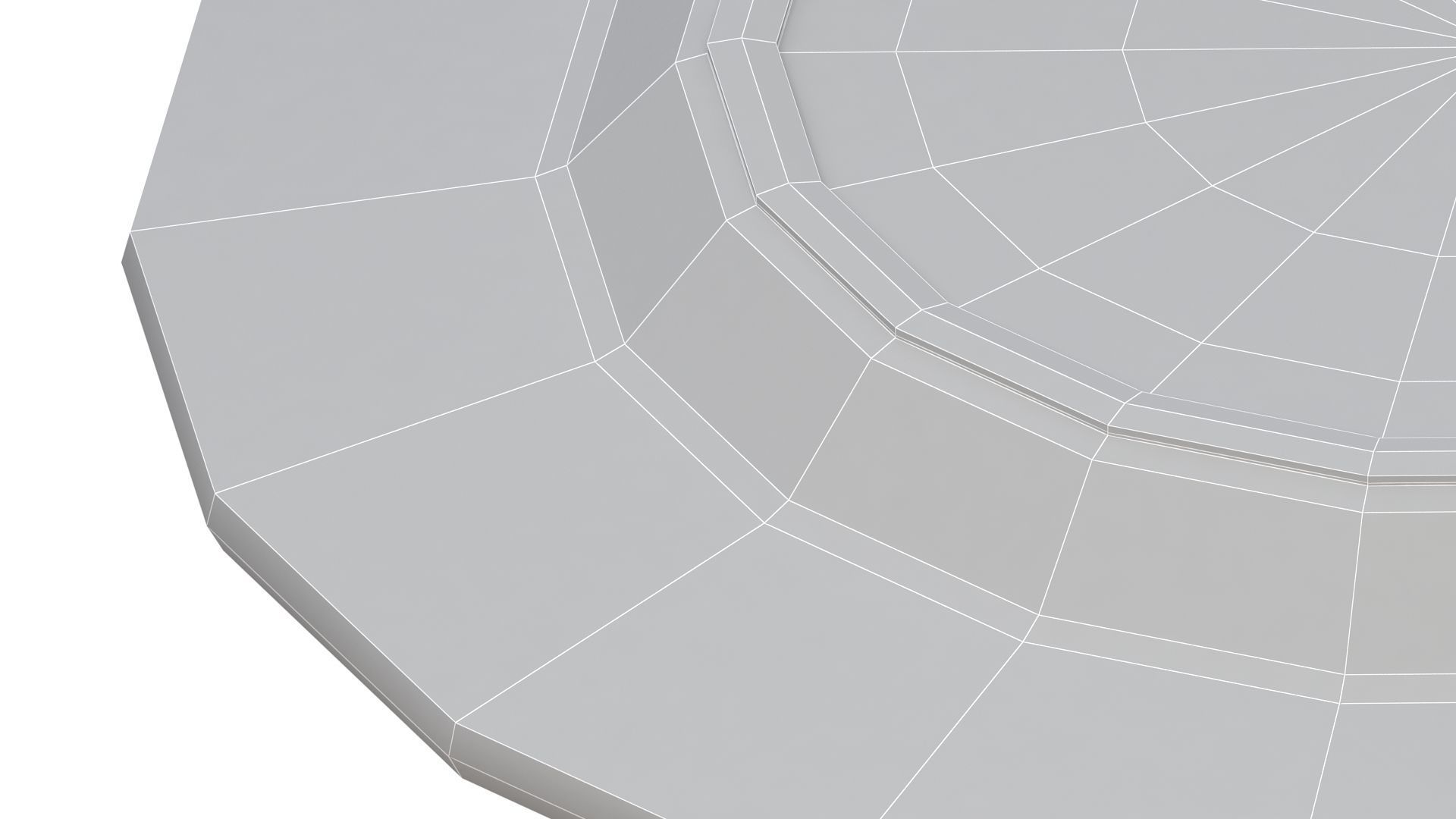 Empty Plate 3D model_12