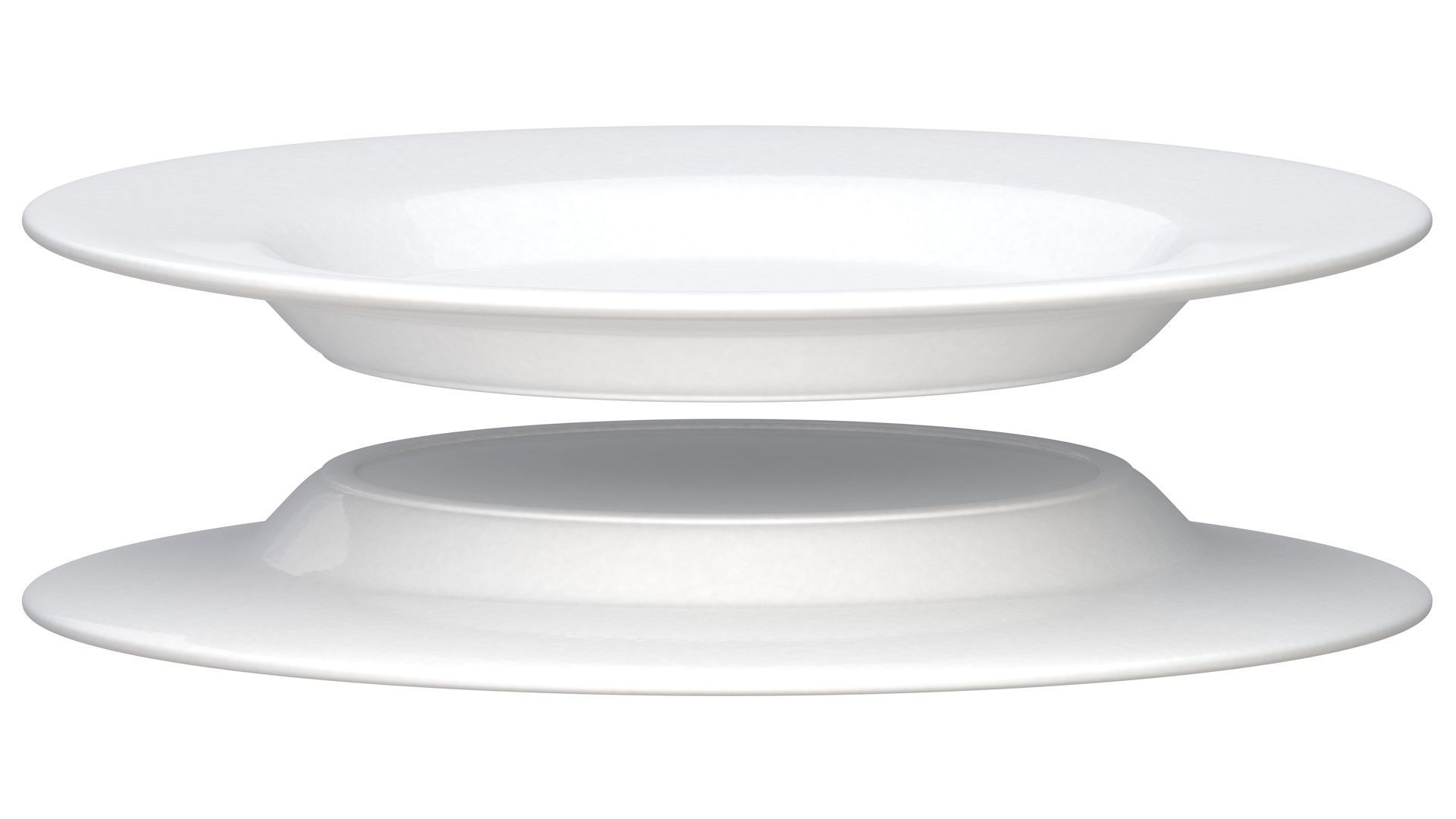 Empty Plate 3D model_5