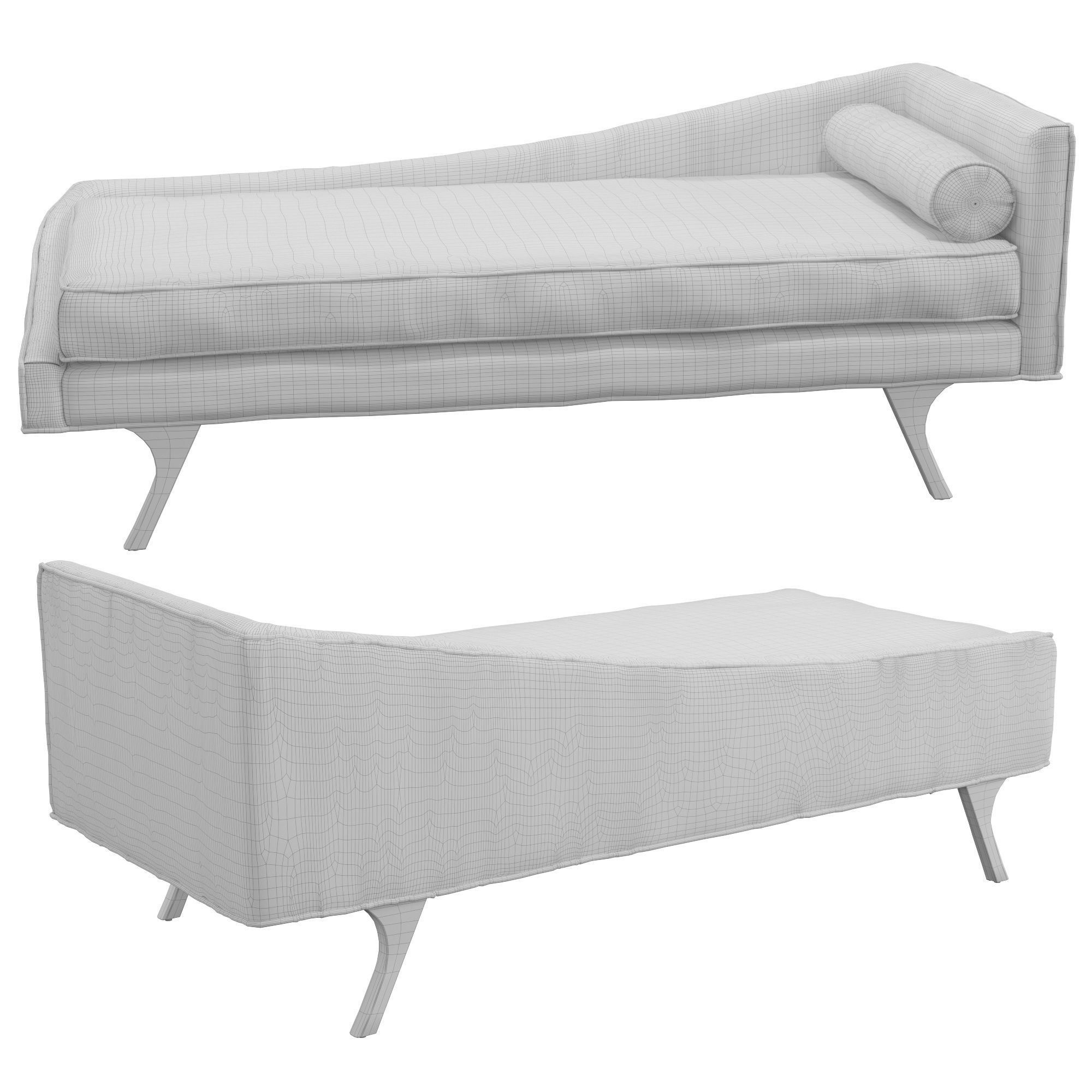 Bench Stolckholm 3D model_2