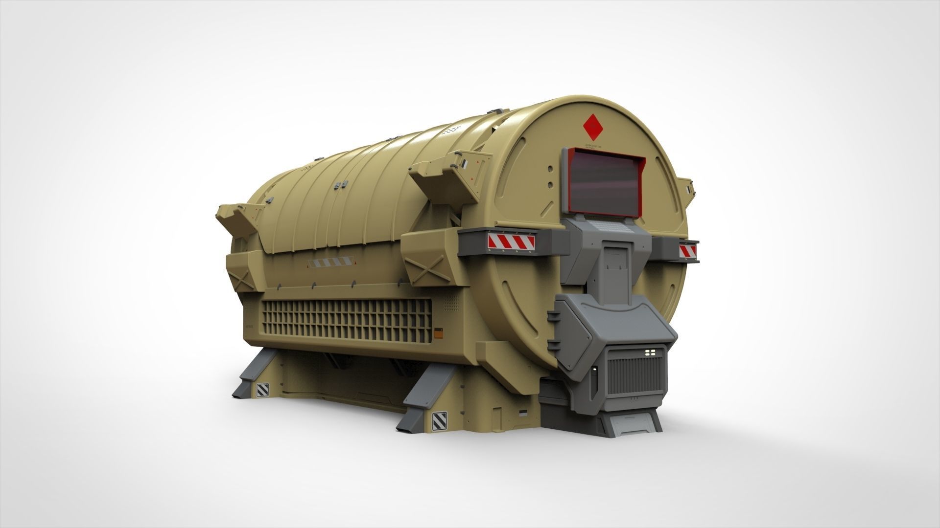 sci fi props 3 3D model_12