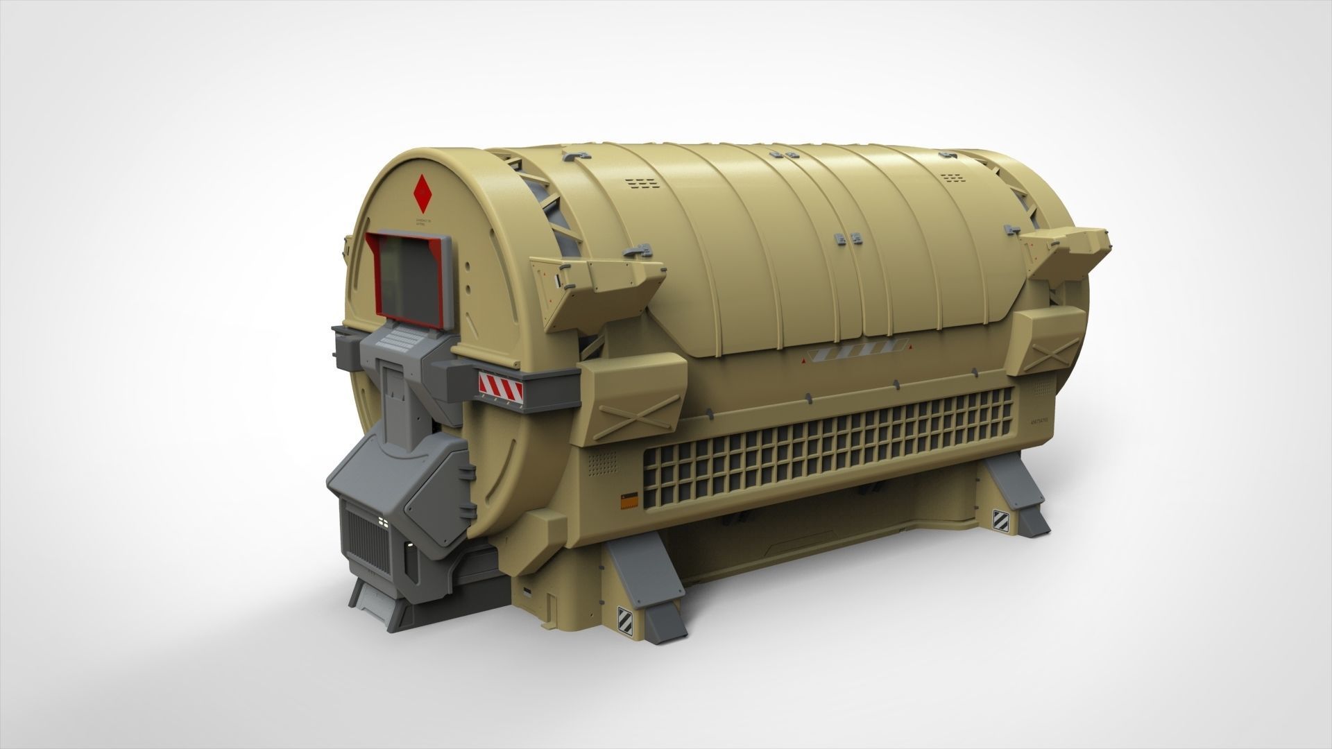 sci fi props 3 3D model_13