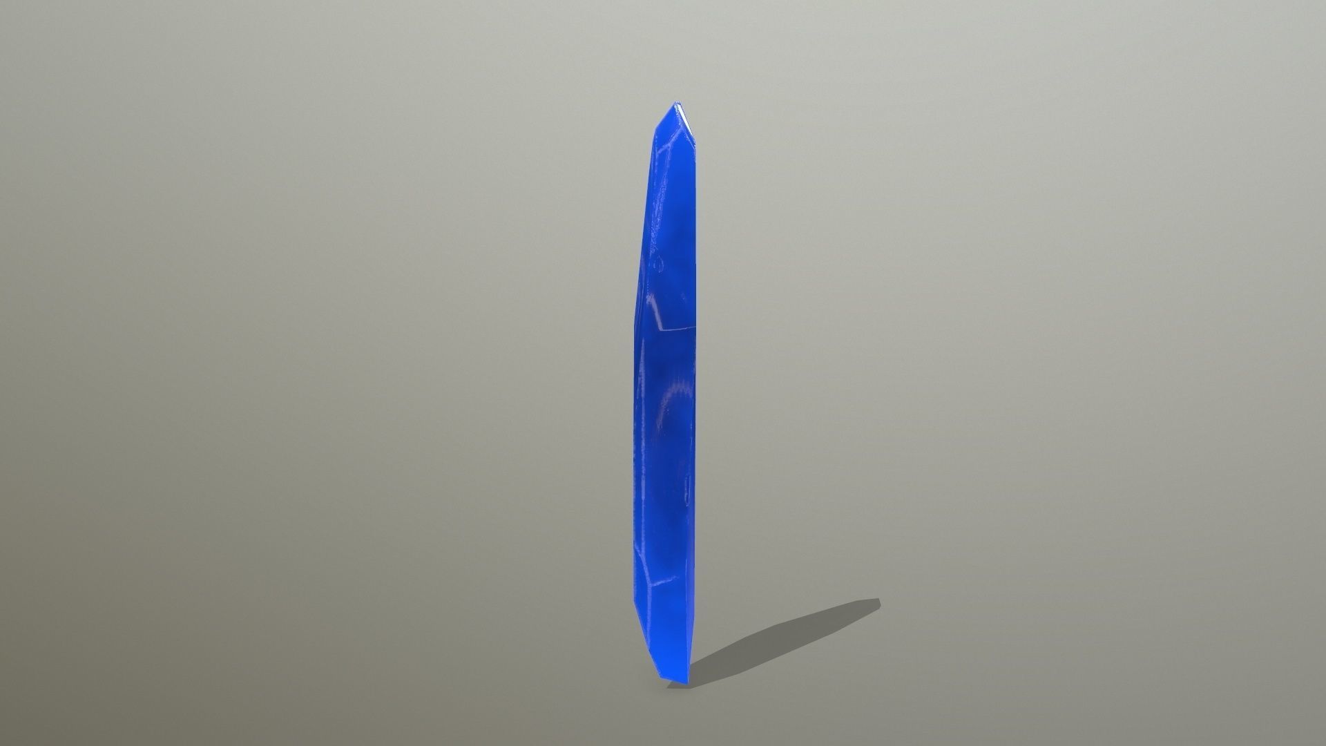 Crystal Set pencil Low-poly 3D model_8