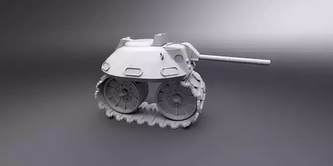 Tonk Scale Model 3D print model