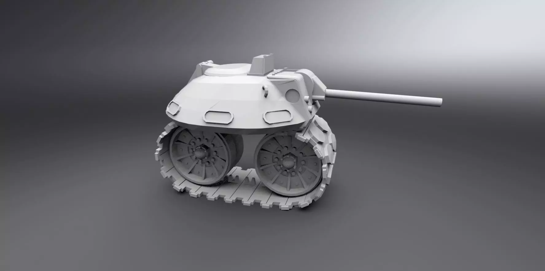 Tonk Scale Model 3D print model_0