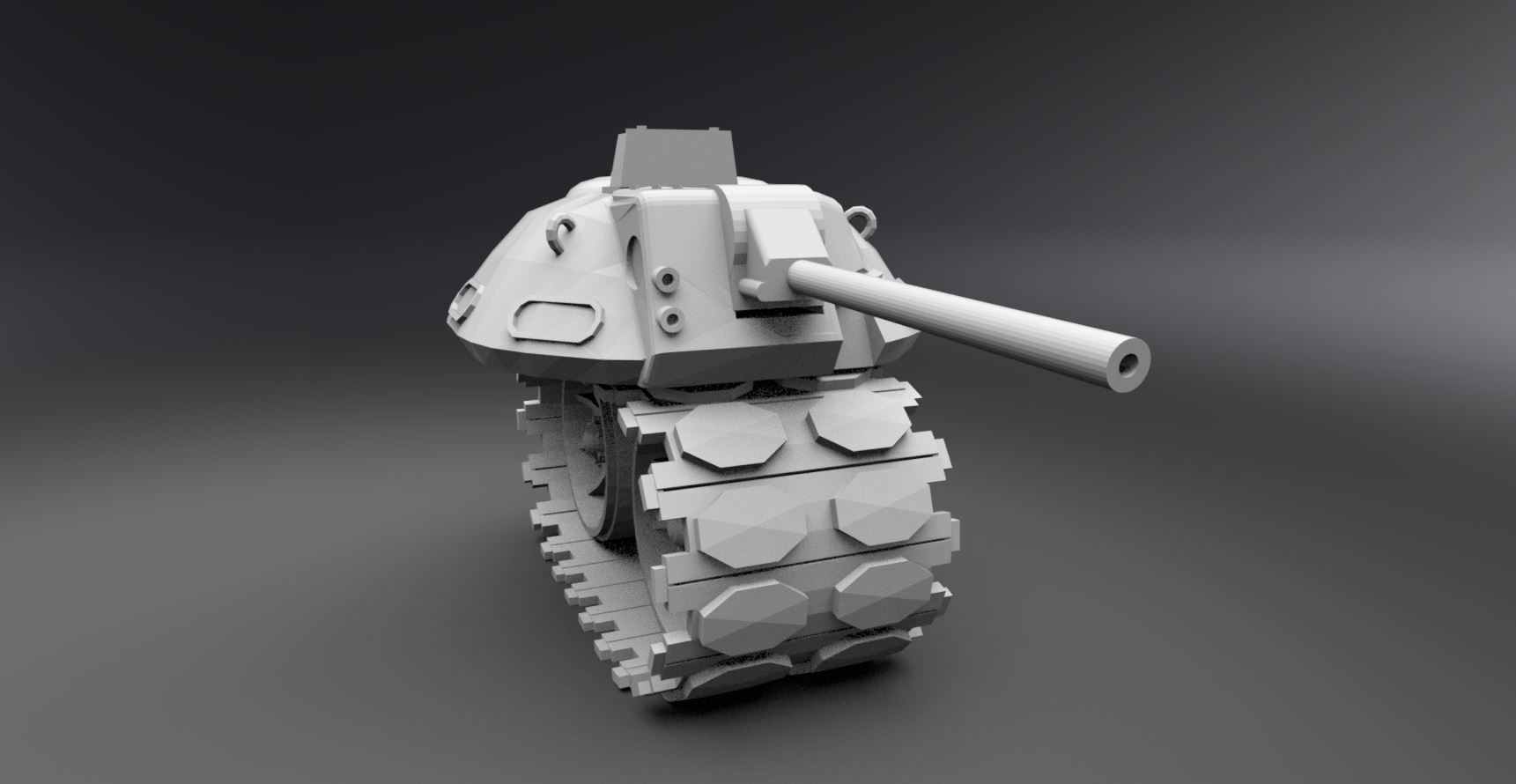 Tonk Scale Model 3D print model_1