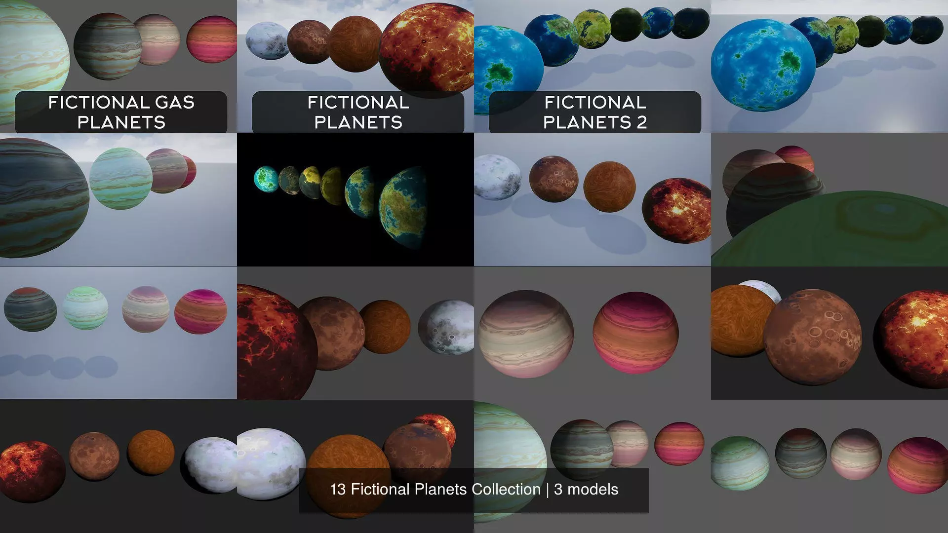 13 Fictional Planets Collection _1