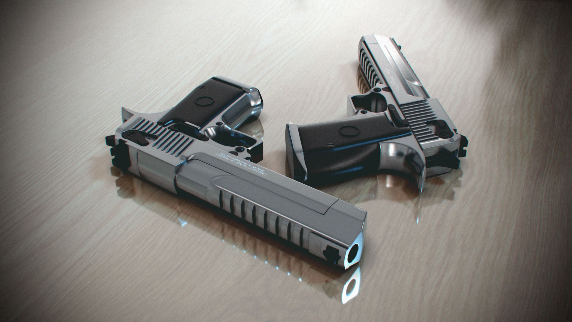 Desert Eagle 3D model_1
