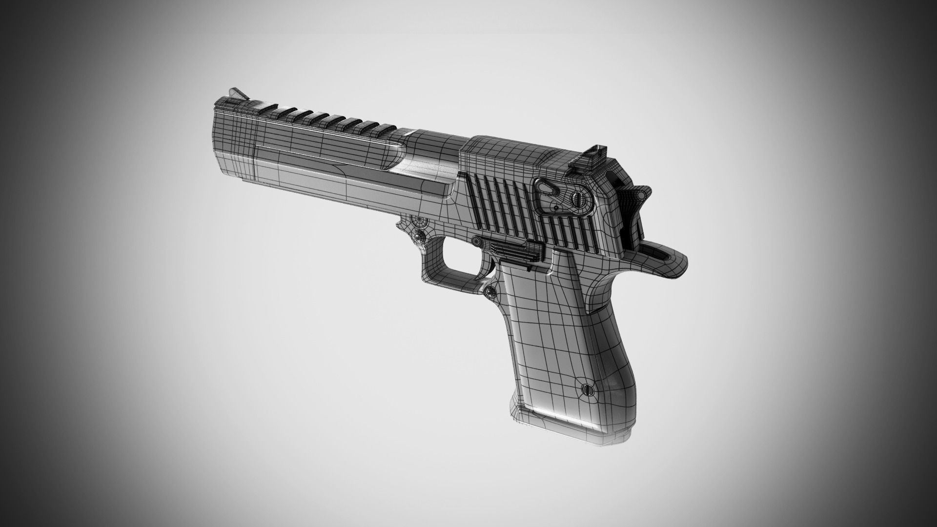 Desert Eagle 3D model_3