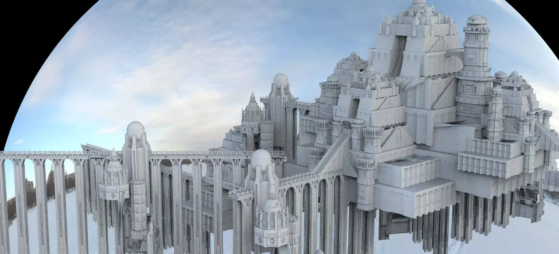 Ancient City Hyboria 3D model_0