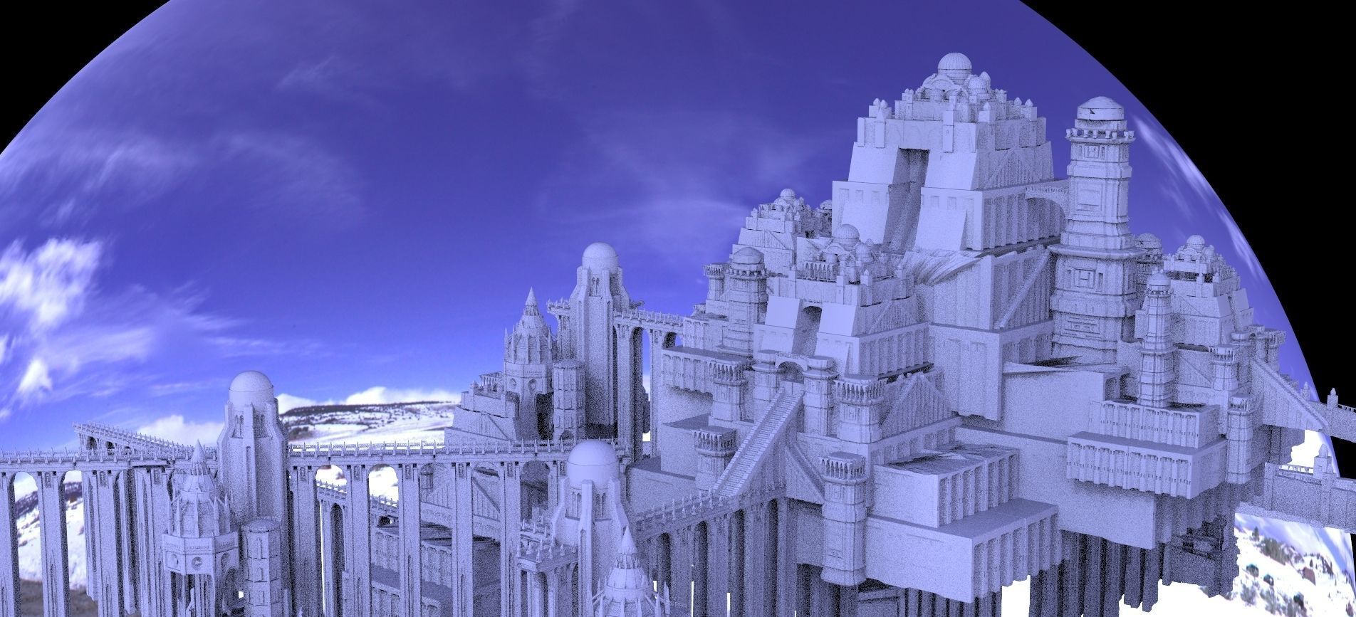 Ancient City Hyboria 3D model_3