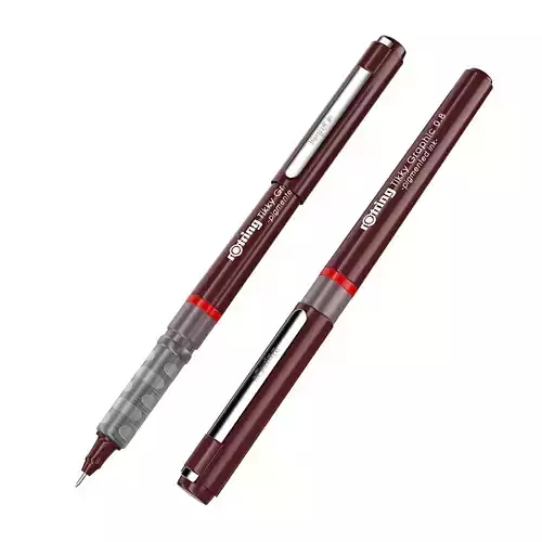 Tikky Graphic Fineliner Pen by rOtring 3D model
