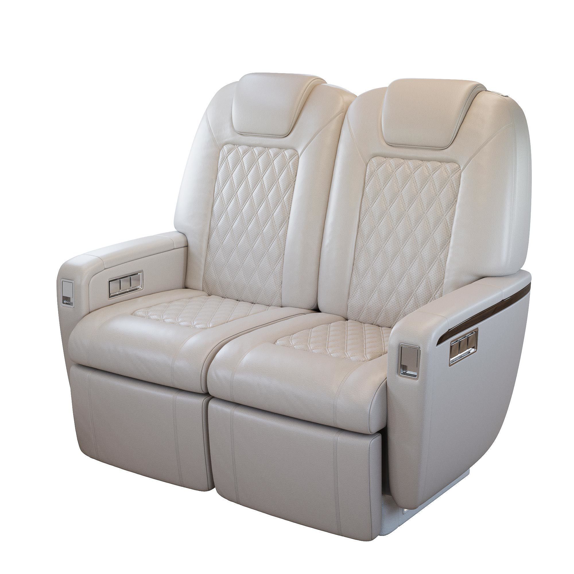 Business Jet Interior 3D model_9