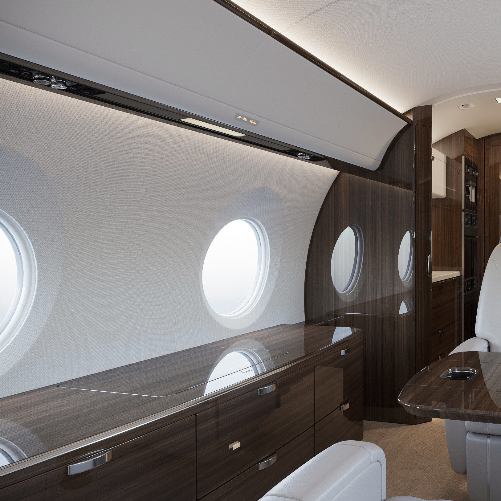 Business Jet Interior 3D model_6