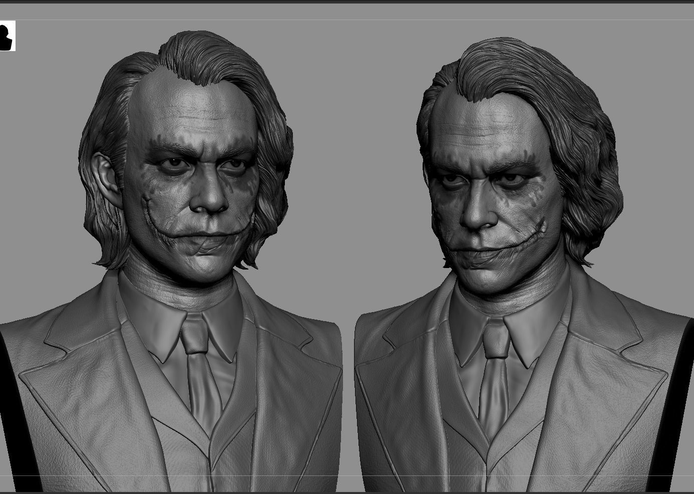Joker - Heath Ledger 3D print model_6