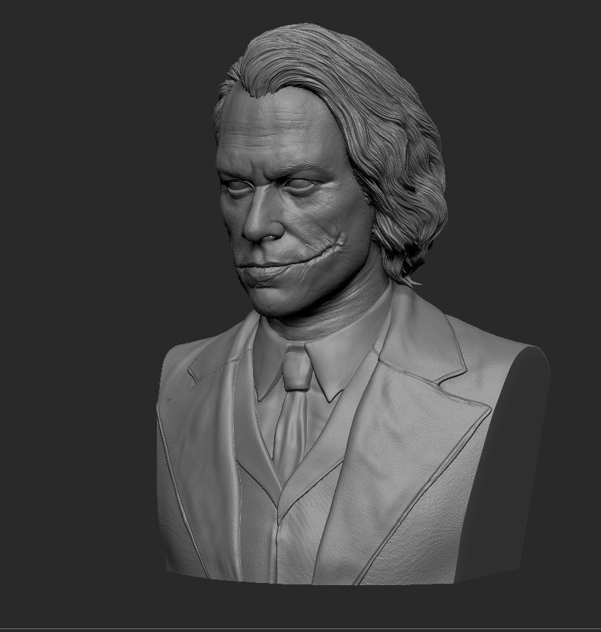 Joker - Heath Ledger 3D print model_11