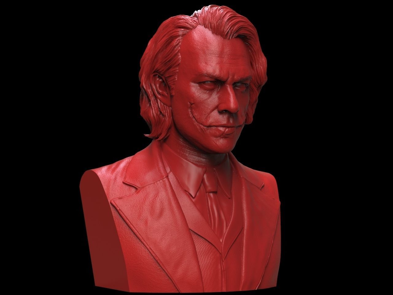Joker - Heath Ledger 3D print model_1