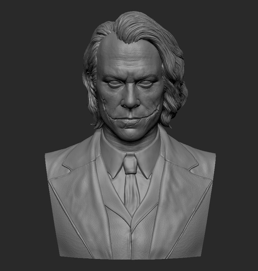 Joker - Heath Ledger 3D print model_10
