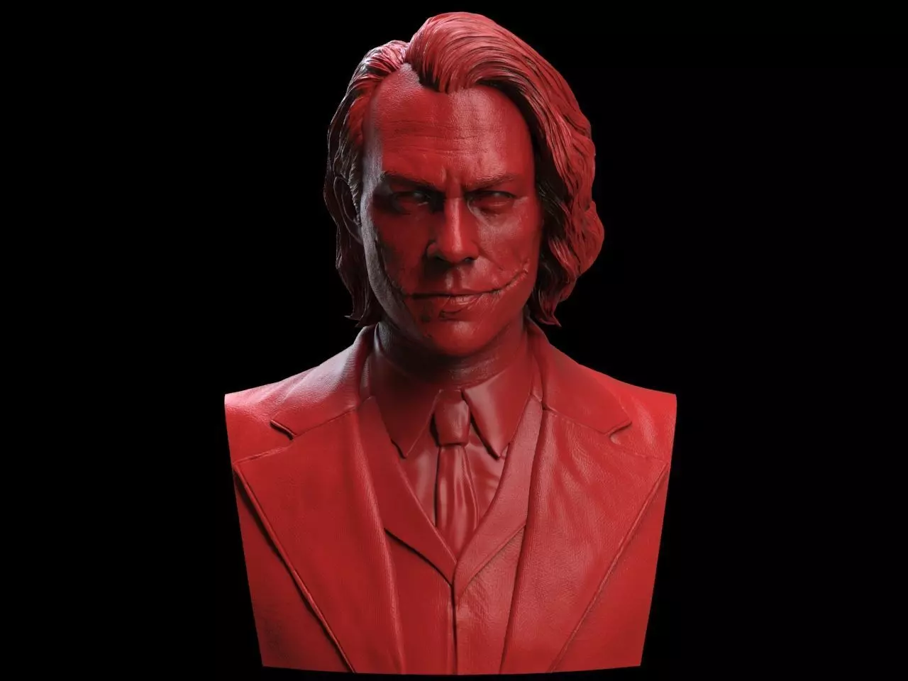 Joker - Heath Ledger 3D print model_0
