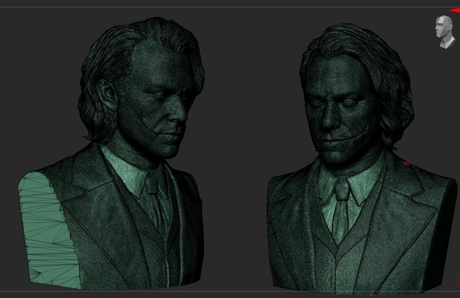 Joker - Heath Ledger 3D print model_20