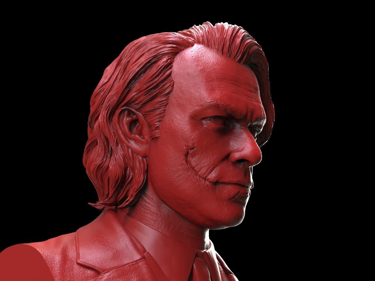 Joker - Heath Ledger 3D print model_3