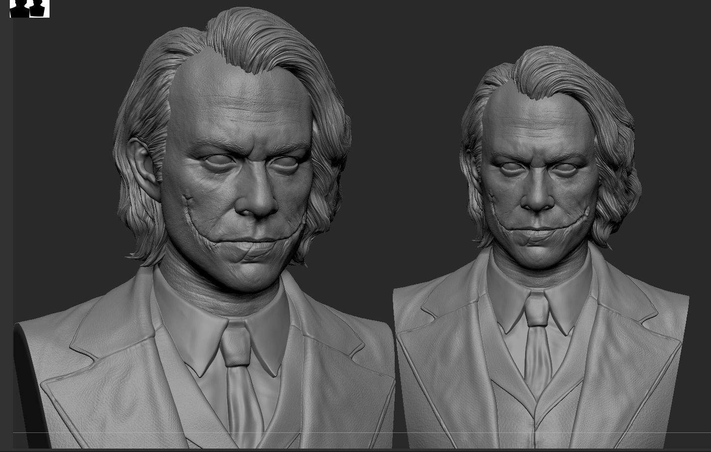 Joker - Heath Ledger 3D print model_18