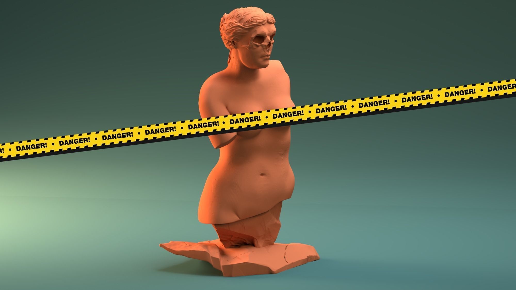 venus the milo statue - STL - 3D Print 3D print model 3D print model_6