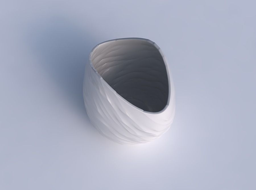 Bowl compressed 3 with fibers 3D print model_1