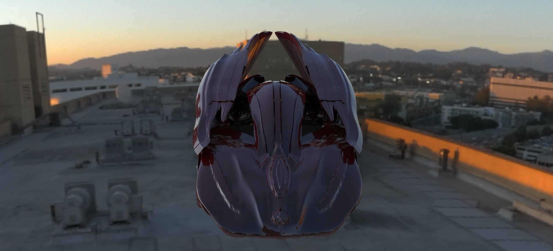 Future Car 3D model_2