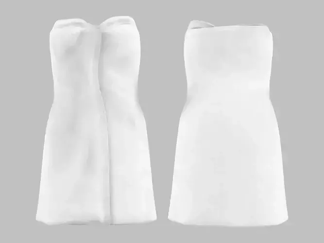 Wrapped Body Around Bath Towel