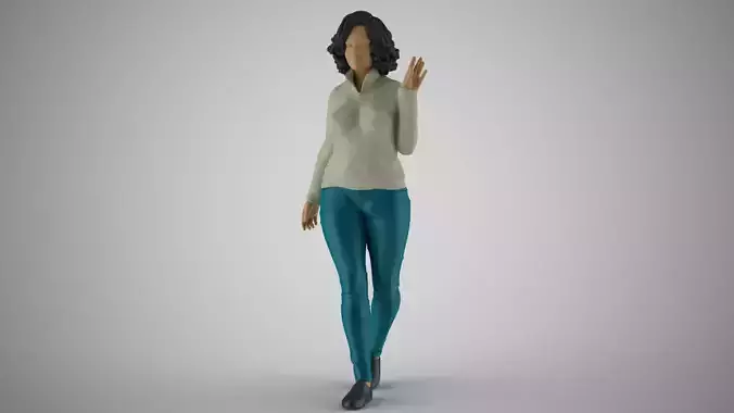 Girl Greetings from Afar