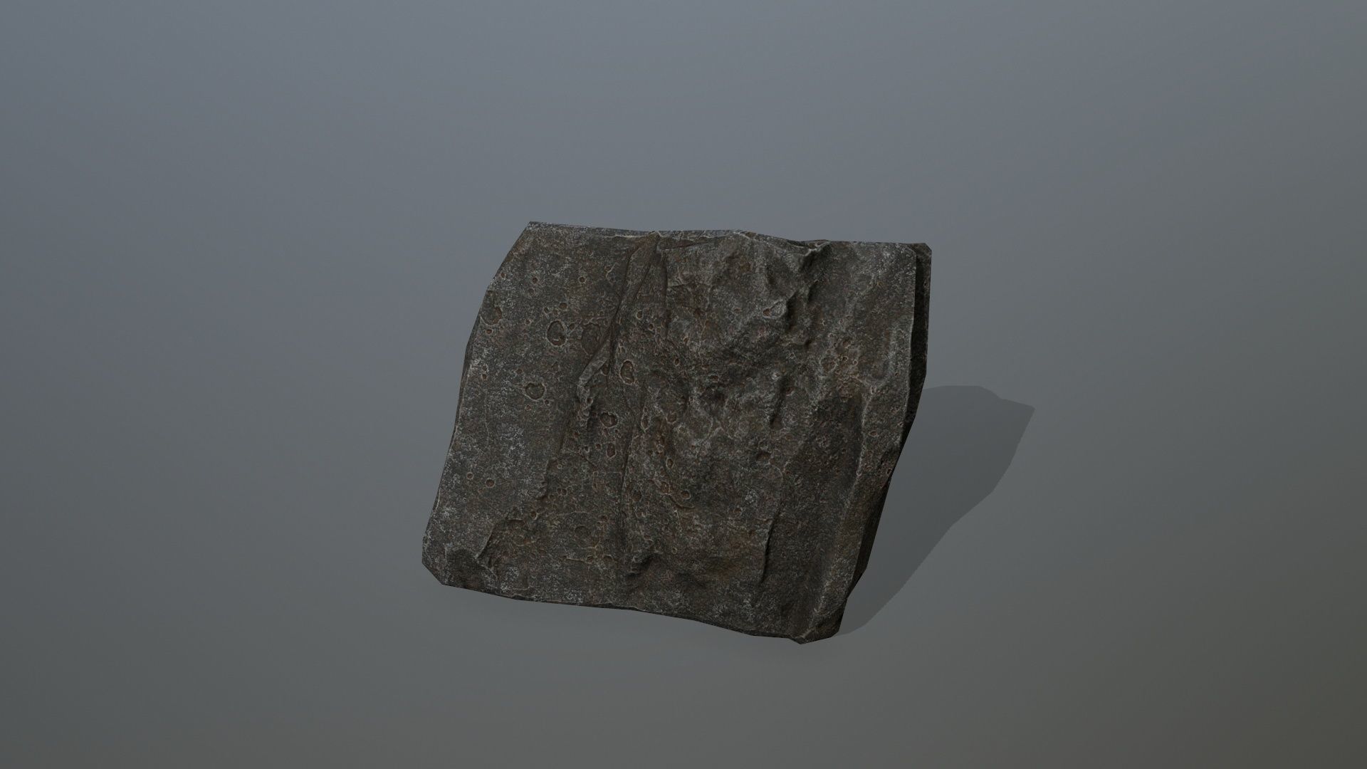 Rock Set Low-poly 3D model_12