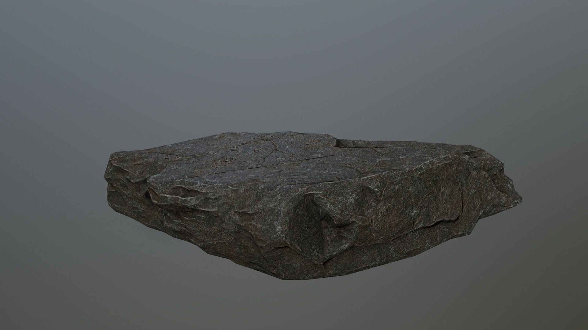 Rock Set Low-poly 3D model_14