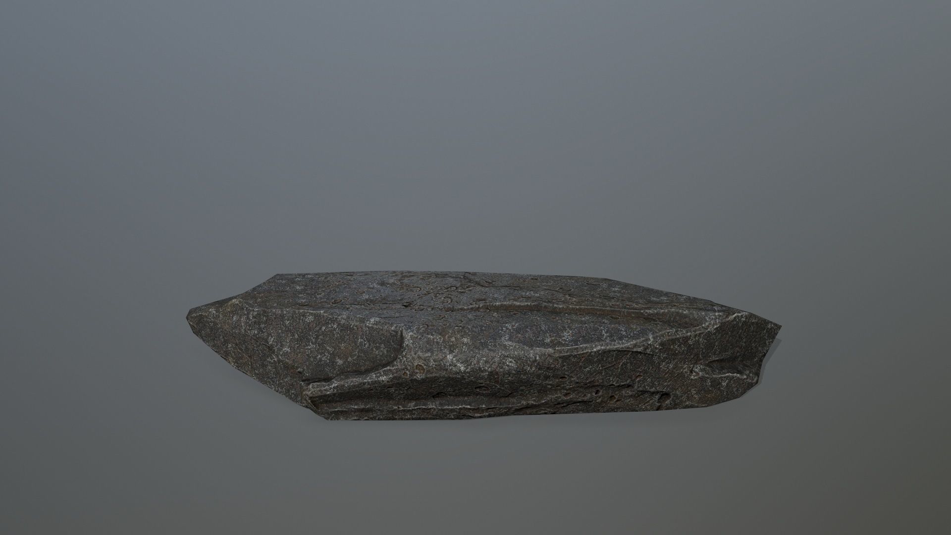 Rock Set Low-poly 3D model_6