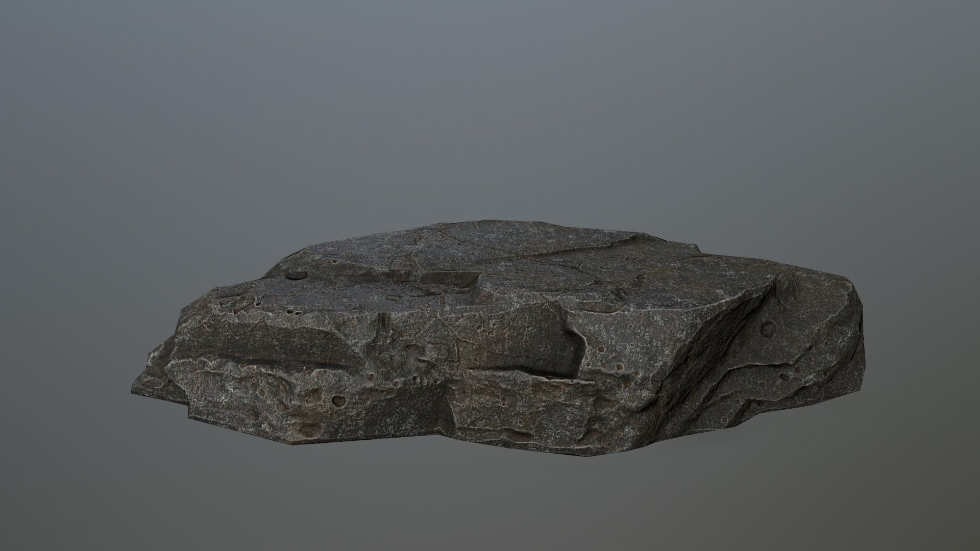 Rock Set Low-poly 3D model_13